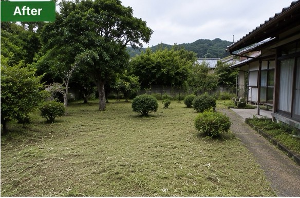 福岡県N市・施工後 整備完了