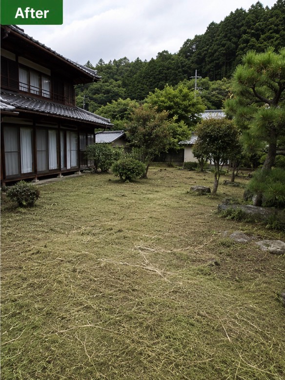 大分県K村・清掃・害獣駆除後